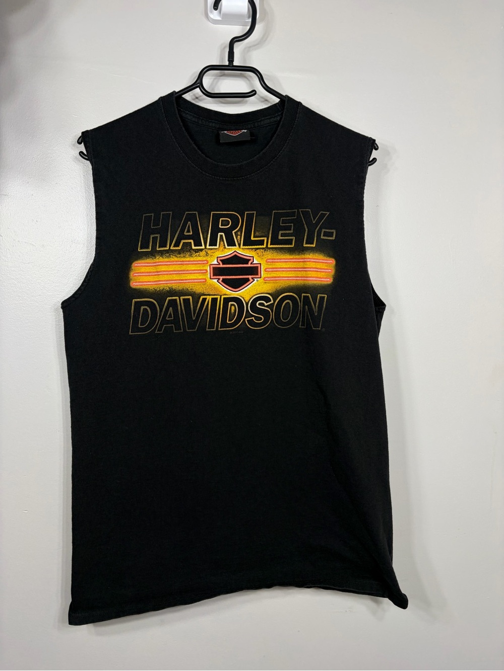 Harley Davidson Military Sales Yokosuka Japan Tank Top Shirt Medium